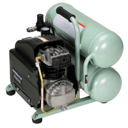 Máy nén khí 2 ngăn di động Hitachi 4 gallon - Ảnh 5